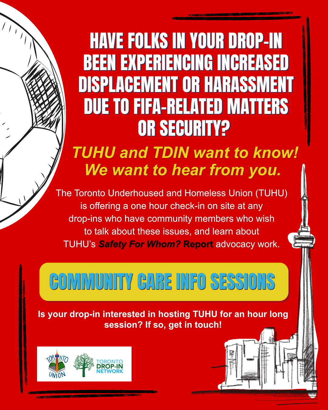 Image for TDIN and TUHU Community Care Info Sessions